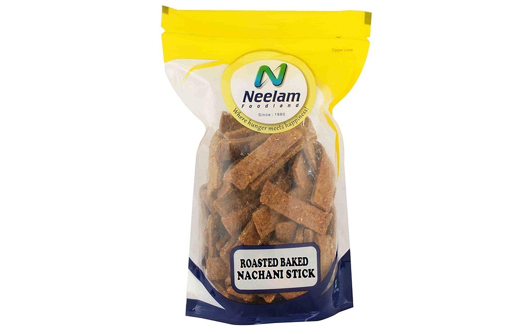 Neelam Foodland Roasted Baked Nachani Stick   Pack  200 grams